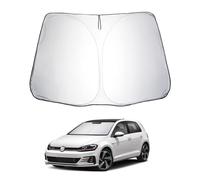 LUWU Compatible with VW Golf MK7 7.5 2013-2019 SEAT Leon mk3 (Travel Edition) / SEAT Leon Cupra 5F 2013-2019 Windshield Sunshade for Car Inside Foldable Cover Visor