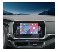 LUWU Compatible with VW T-Cross T Cross 2019-2024 2025 Navigation Protective Film 8 Inch Tempered Glass Screen Protector 9H Scratch-Resistant T-Cross Accessories