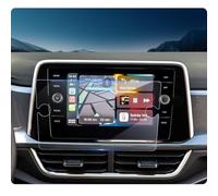 LUWU Compatible with VW T-Roc 2018-2024 2025 Screen Protector for Navigation 9H Anti-Scratch 8 Inches T Roc Discover Media Tempered Glass Film Accessories