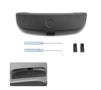 LUWU Sunglass Holder Box for Ford Puma MK2 ST Line X 2020-2024 2025 Glasses Storage Case Puma MK2 Sunglasses Organiser for Overhead Grab Handle Interior Accessories (Black)