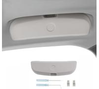 LUWU Sunglass Holder Box for Ford Puma MK2 ST Line X 2020-2024 2025 Glasses Storage Case Puma MK2 Sunglasses Organiser for Overhead Grab Handle Interior Accessories (Grey)