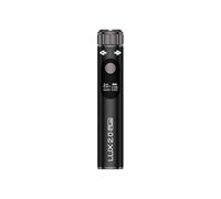Lux 2.0 Plus Dab Pen 510 Threaded Battery, Puff Counter, Alloy Body Design, 650mAh Battery, Variable Voltage Settings, Pre-Heat Setting, USB-C - Black (No Nicotine)