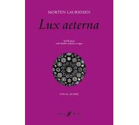 Lux Aeterna (Mixed Voice Choir with Chamber Orchestra or Organ)