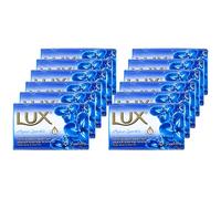 Lux Aqua Sparkle Soap Bar with Floral Musk and Mint Oil, 80g x 12