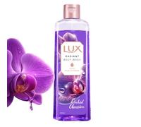 LUX - Black Orchid Scented Shower Gel with Juniper Oil for the Body, 245 ml / 8.28 fl oz