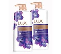 LUX Body Wash, Magical Orchid with Juniper Oil - Gentle & Soothing Skin Care, Nourishing Body Cleanser, Aromatic Bath Soap, Shower Gift for Women - Pack of 2 1L