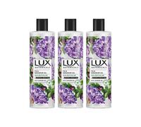 Lux Botanicals Daily 'shower Gel' Fig & Geranium Oil Skin Revitalise, 3X 500Ml In Clear Clear One Size