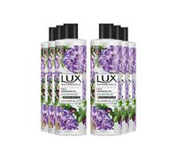 Lux Botanicals Daily 'shower Gel' Fig & Geranium Oil Skin Revitalise, 6X 500Ml In Clear Clear One Size