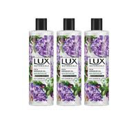 Lux Botanicals Women's Daily 'Shower Gel' Fig & Geranium Oil Skin Revitalise, 3x 500ml in Clear Lux Botanicals Clear