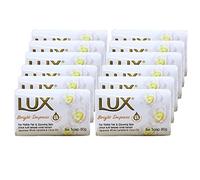 Lux Bright Impress Soap Bar 80g (Pack of 12) with Japanese White Camellia and Citrus Oil