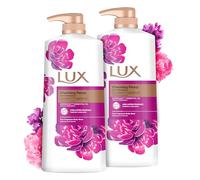 Lux Charming Peony Body Wash with Orange Oil, 1 L, 2-Pack | Aromatic formula for men and women, long-lasting fine fragrance, nourishing cleansing, suitable for bath and shower