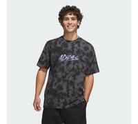 adidas Men's Lux Color Graphic Shirt, Grey Five, M