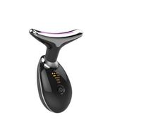Lux Cove 7-in-1 LED Facial Sculptor, Anti-Aging Device for Wrinkles & Face Lift, Toning Massager for Skin Tightening (Black)