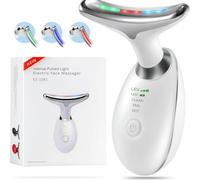 Lux Cove - - LED Facial Sculptor| Cosmetic Glow Touch Facial Sculptor,[7Colors&3Modes] Anti-Wrinkle Device 45°CSkinTightening Neck Lifting EMS Massage Firming Device for WomenSkincare.