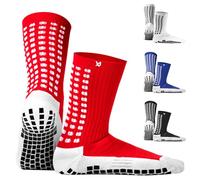 Lux Dual Grip Socks - Football Grip Socks for Men and Women. GripArray™ Engineered Performance & Comfort - Anti Slip Socks for Football