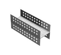 LUX ELEMENTS LMONZ1108 Mont-H 50, Connection of Two 50 mm Building Plates, mounting aid, Silver.