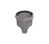 LUX ELEMENTS Senkrechter Ablauftopf TUB-LINE BA-S LTUBE1113, Gray