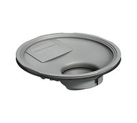 LUX ELEMENTS TUB-BAZ Stop Waterless Odour Trap Shower I Grey Multistop Odour, Foam & Vermin Barrier I Retrofit & Easy to Clean