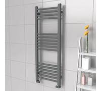 Lux Heat Anthracite Grey Ladder Towel Radiator 1000mm (H) x 400mm (W)