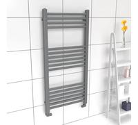 Lux Heat Anthracite Grey Ladder Towel Radiator 1000mm (H) x 500mm (W)