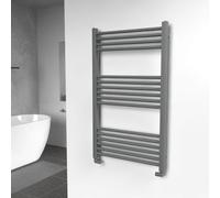 Lux Heat Anthracite Grey Ladder Towel Radiator 1000mm (H) x 600mm (W)