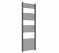 Lux Heat Anthracite Grey Ladder Towel Radiator 1600mm (H) X 500mm (W)