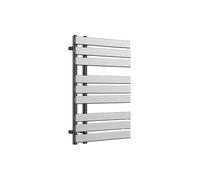 Lux Heat Chrome Open-Flat Designer Towel Radiator 800mm (H) X 600mm (W)
