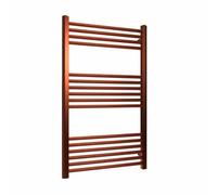 Lux Heat Coloured Towel Radiator Polished Copper 1000mm X 600mm - Made-To-Order Galaxy Blue Option
