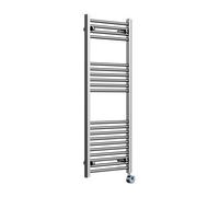 Lux Heat Electric Chrome Ladder Towel Radiator 1200mm (H) X 500mm (W)