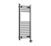 Lux Heat Electric Chrome Ladder Towel Radiator 800mm (H) X 400mm (W)