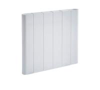 Lux Heat Electric Smart Wifi Aluminium Horizontal Radiator - White - 500 mm X 544 mm