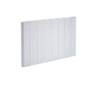 Lux Heat Electric Smart Wifi Aluminium Horizontal Radiator - White - 500 mm X 725 mm