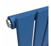 Lux Heat Flat Coloured Vertical Radiator Galaxy Blue 1600mm X 560mm Single - 896W (3058 Btu).