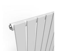 Lux Heat Flat Horizontal Radiator White 400 mm X 910 mm Single Panel Lux Flat-400-910S