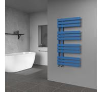 Lux Heat Open Flat Coloured Towel Radiator Galaxy Blue 1180mm X 600mm - 622W (2123 Btu)