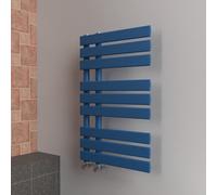 Lux Heat Open Flat Coloured Towel Radiator Galaxy Blue 800mm X 500mm - Oftow-800-500