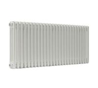 Lux Heat White Horizontal 3 Column Traditional Radiator 500mm (H) X 1190mm (W)