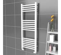 Lux Heat White Ladder Towel Radiator 1000mm (H) x 400mm (W)