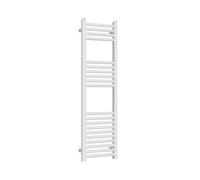 Lux Heat White Ladder Towel Radiator 1200mm (H) X 400mm (W)