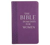 Lux-Leather Purple - The Bible in 366 Days for Women