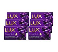 Lux Magical Spell Soap Bar with Black Orchid and Juniper Oil, 80g x 6