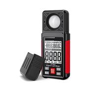 Lux Meter, Light Meter, Digital Luxmeter 200000 Lux FC Lightmeter Illuminance Meter Tester With Ambient Humidity And Temperature Meter