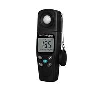 Lux Meter, Light Meter, LUX/FC Light Meter Measure Ultraviolet Light Radiation Digital Luxmeter 200,000 Lux Light Meter Test Spectra Auto Range
