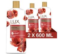 Lux Secret Poppy Body Wash 600ml X2