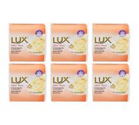Lux Soap Bar Velvet Touch Jasmine & Almond Oil 80gm x 6 (total 18 Bars)
