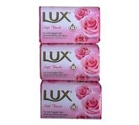 LUX SOAP SOFT TOUCH FRENCH ROSE 3PK