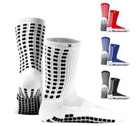 LUX SPORTS Football Grip Socks for Men - Anti-Slip, Anti-Blister Football Socks - Basketball, Hockey, Volleyball, Yoga