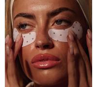 + Lux Unfiltered Cooling Under Eye Patches - Anti-Slip Caffeine Infused Korean Eye Mask - Reduces Puffiness, Brightens, & Hydrates Skin - Fragrance Free, Vegan, & Cruelty Free - 10 Count