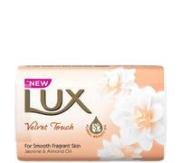LUX Velvet Touch Beauty Soap Bar - Indulgent Skincare for Face, Hands & Body - Enriched for Smooth, Radiant Skin - Gentle Daily Bath & Shower Soap w/Fresh Fragrance - Men & Women - 80g x 12