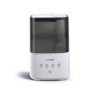 Luxaid 4.5L Cool and Warm Mist Humidifier for Home Up to 505ft², Top-Fill Water Tank, Touch Control, 4/8/12H Timer, 20db Ultra Quiet Sleep Mode, 360° Mist Nozzle, Aromatherapy for Bedroom